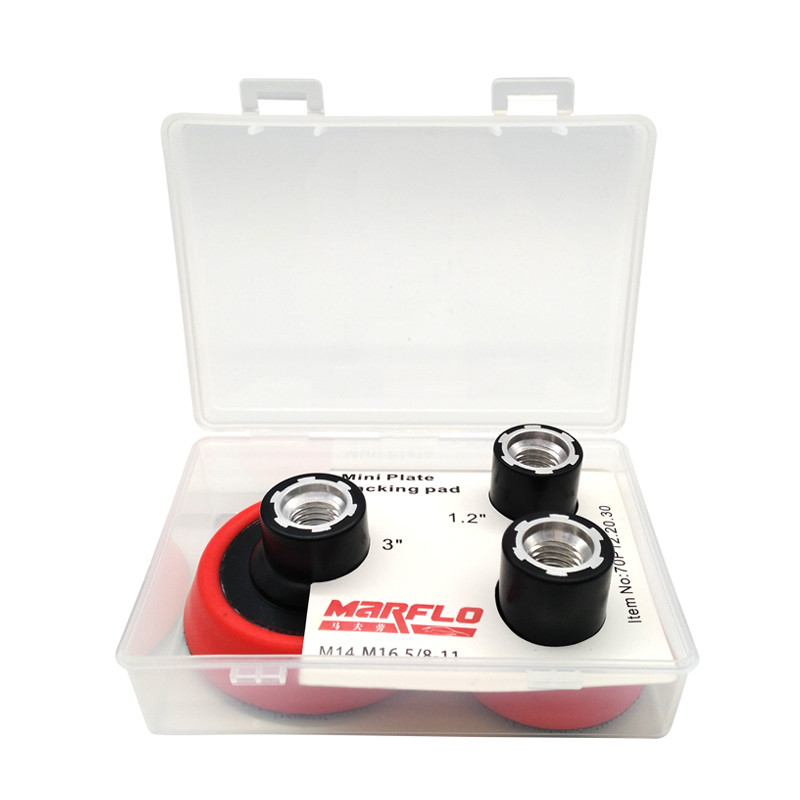 抛光机抛光背板更换软背板自粘干磨背板选择